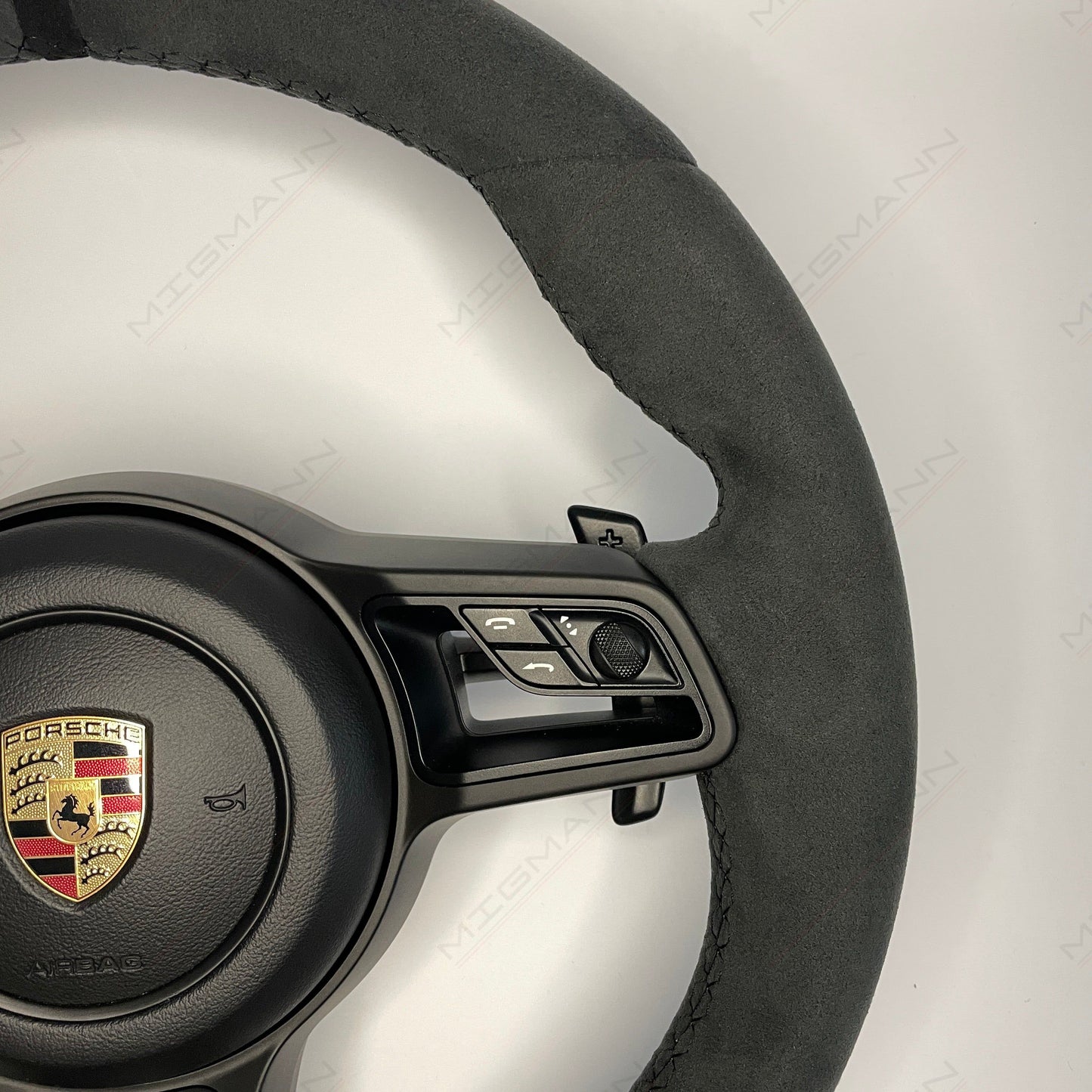 Porsche Multifunctional Alcantara Steering Wheel