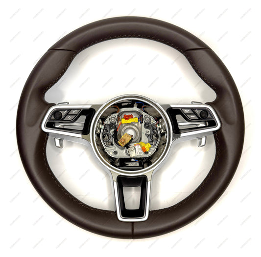 Porsche Steering Wheel Espresso Brown