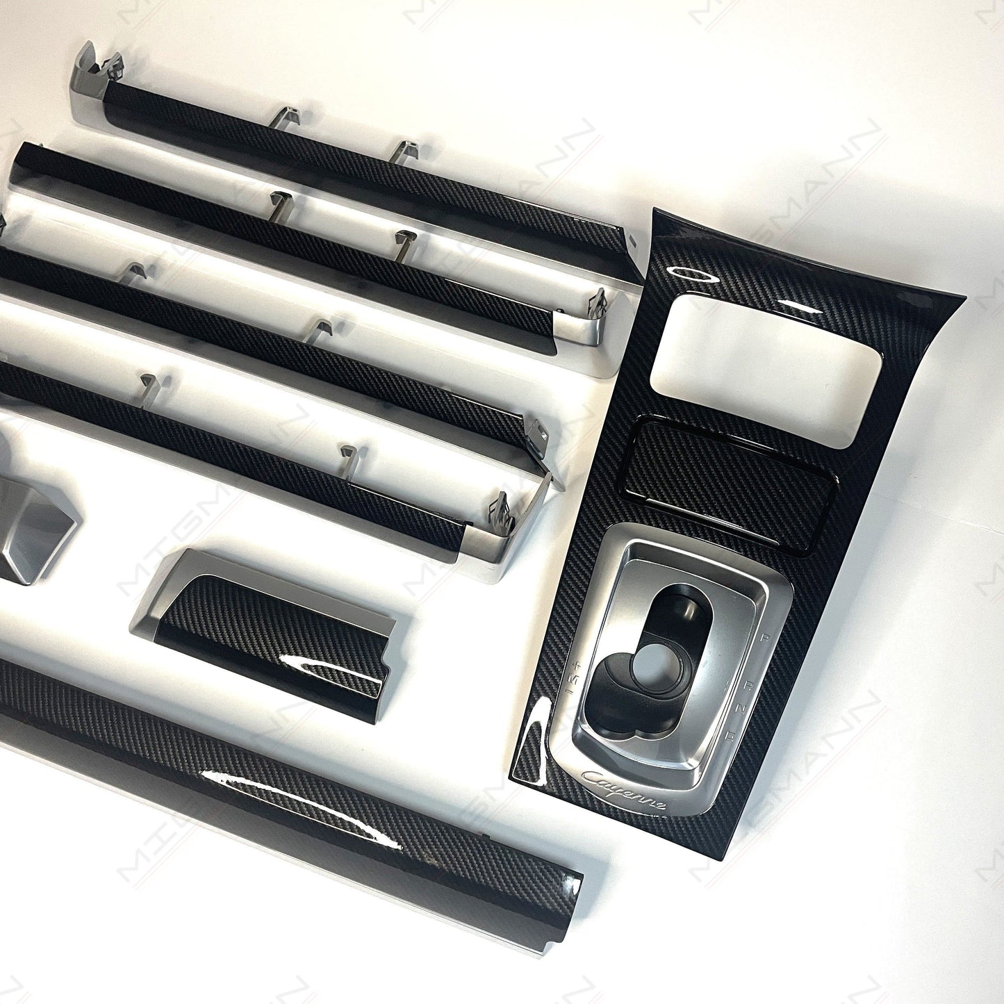 Porsche Cayenne Carbon Fiber Interior Trim Set