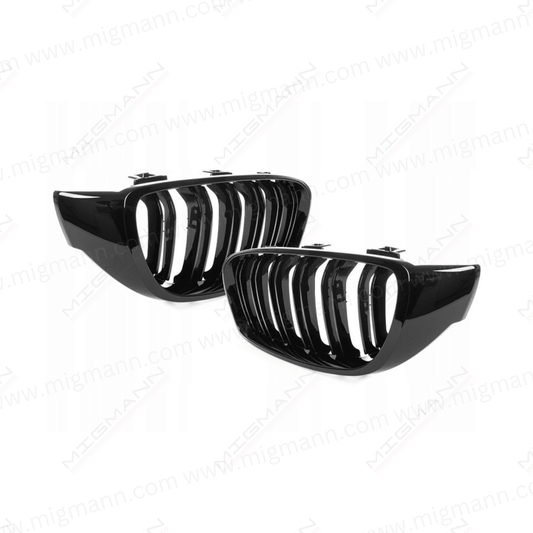 BMW 4-Series Black Gloss Double Grill