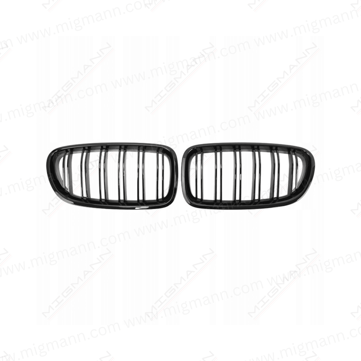 BMW 5-Series Black Gloss Double Grill