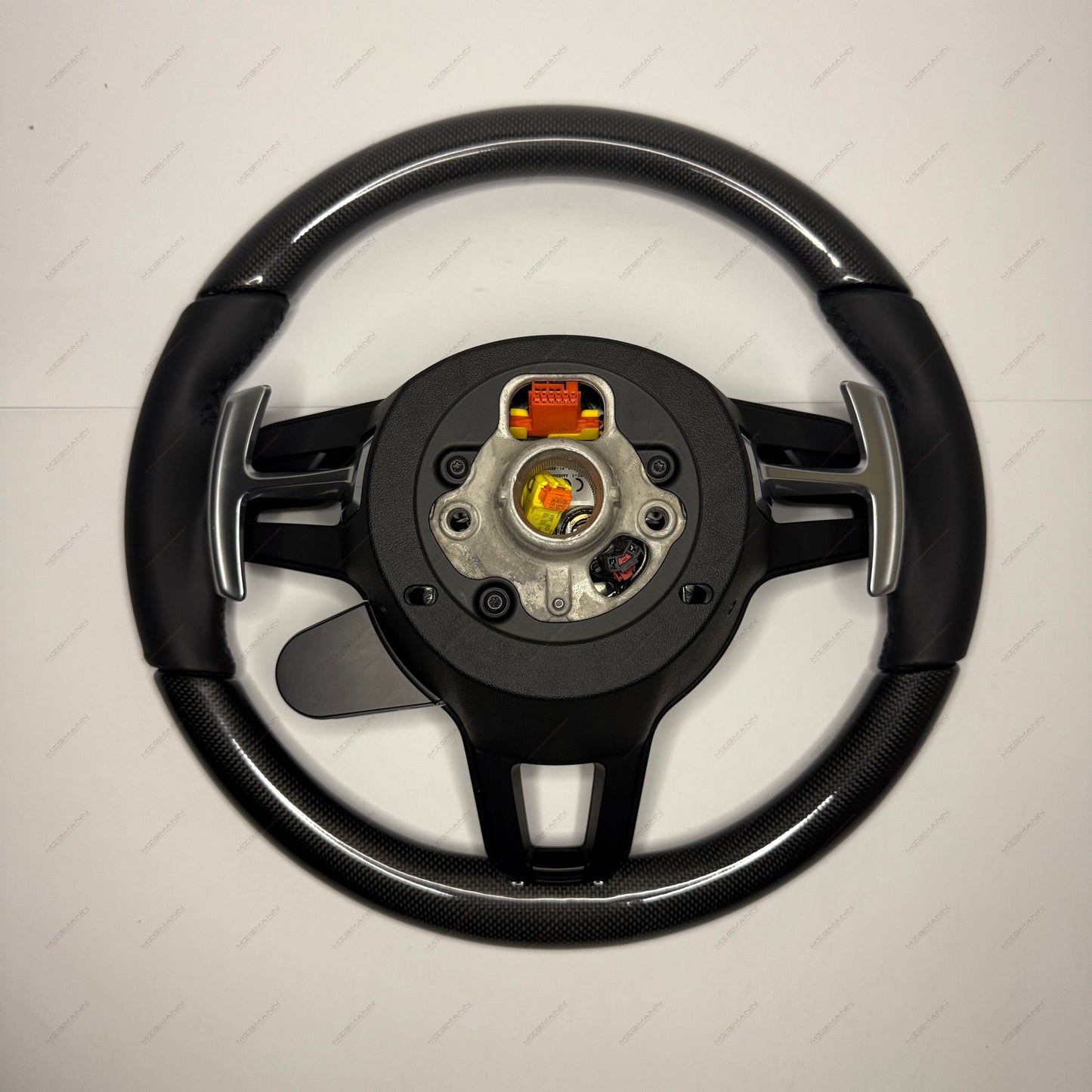 Porsche GT-Style Carbon Fiber steering wheel with standard buttons (CUSTOM ORDER)