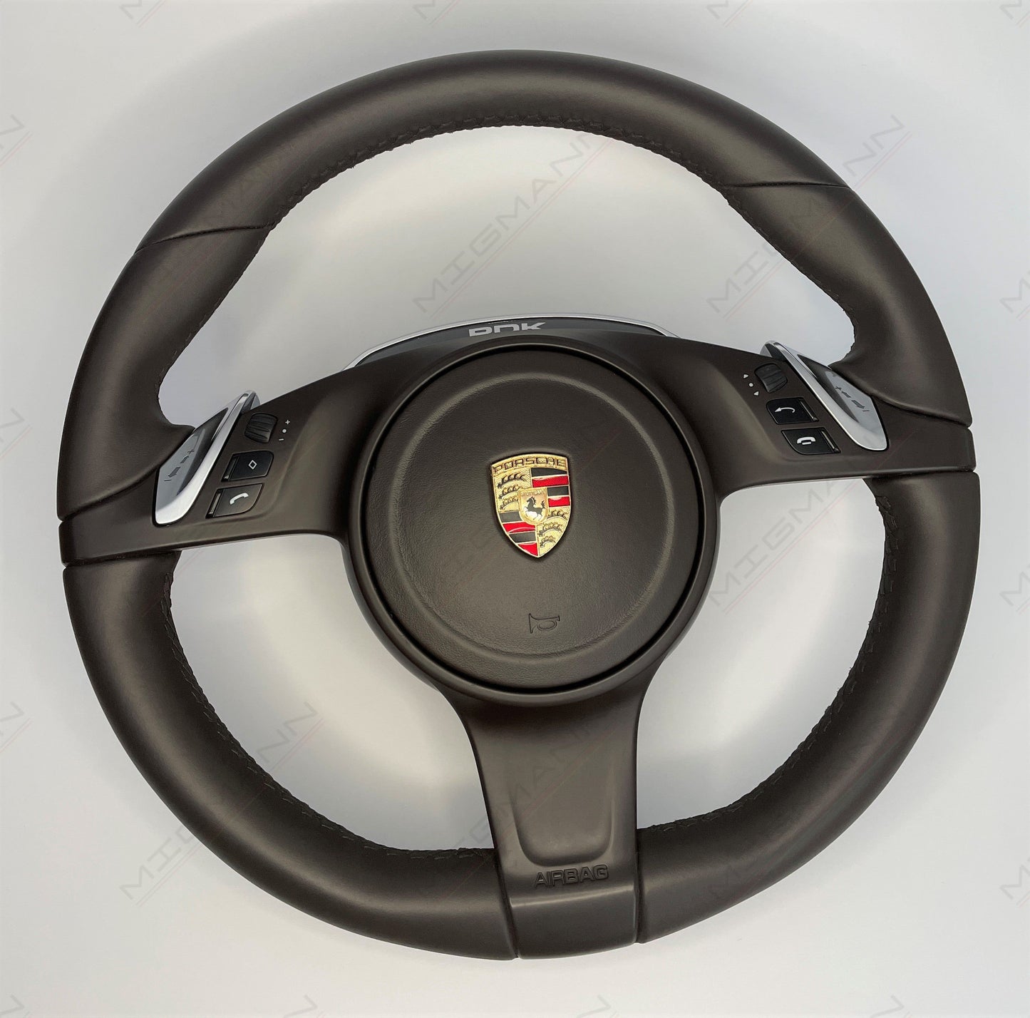 Porsche Steering Wheel (Espresso Brown)