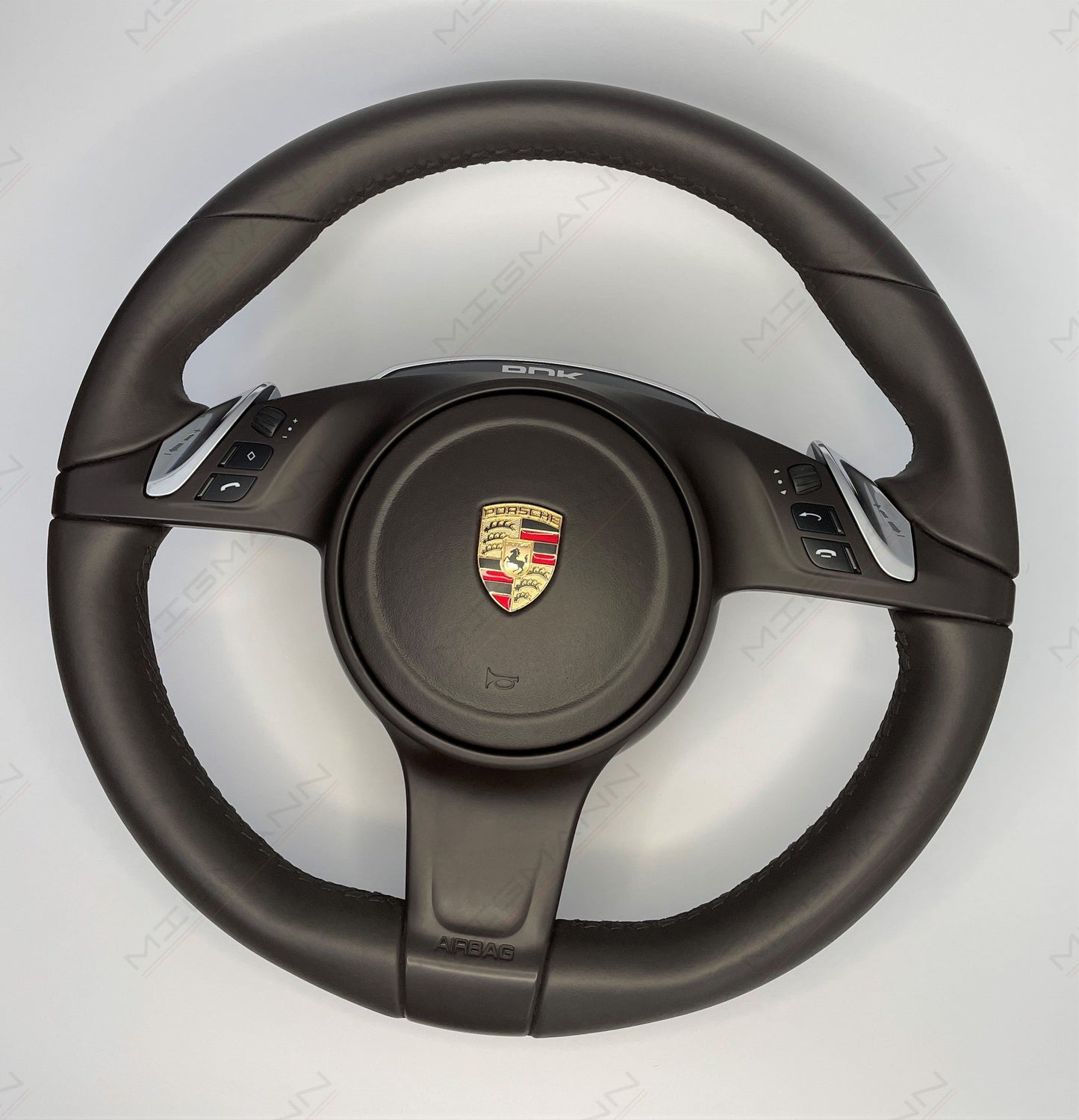 Porsche Steering Wheel (Espresso Brown)