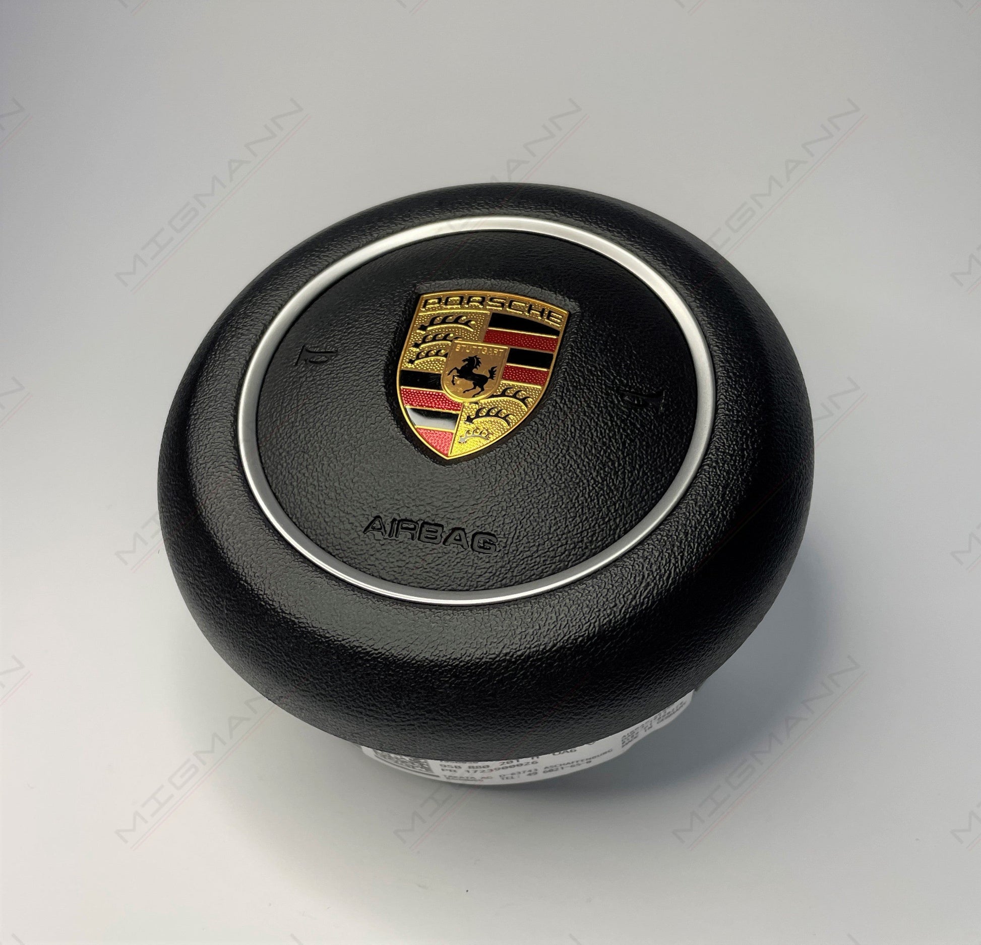 Porsche Black Plastic Airbag