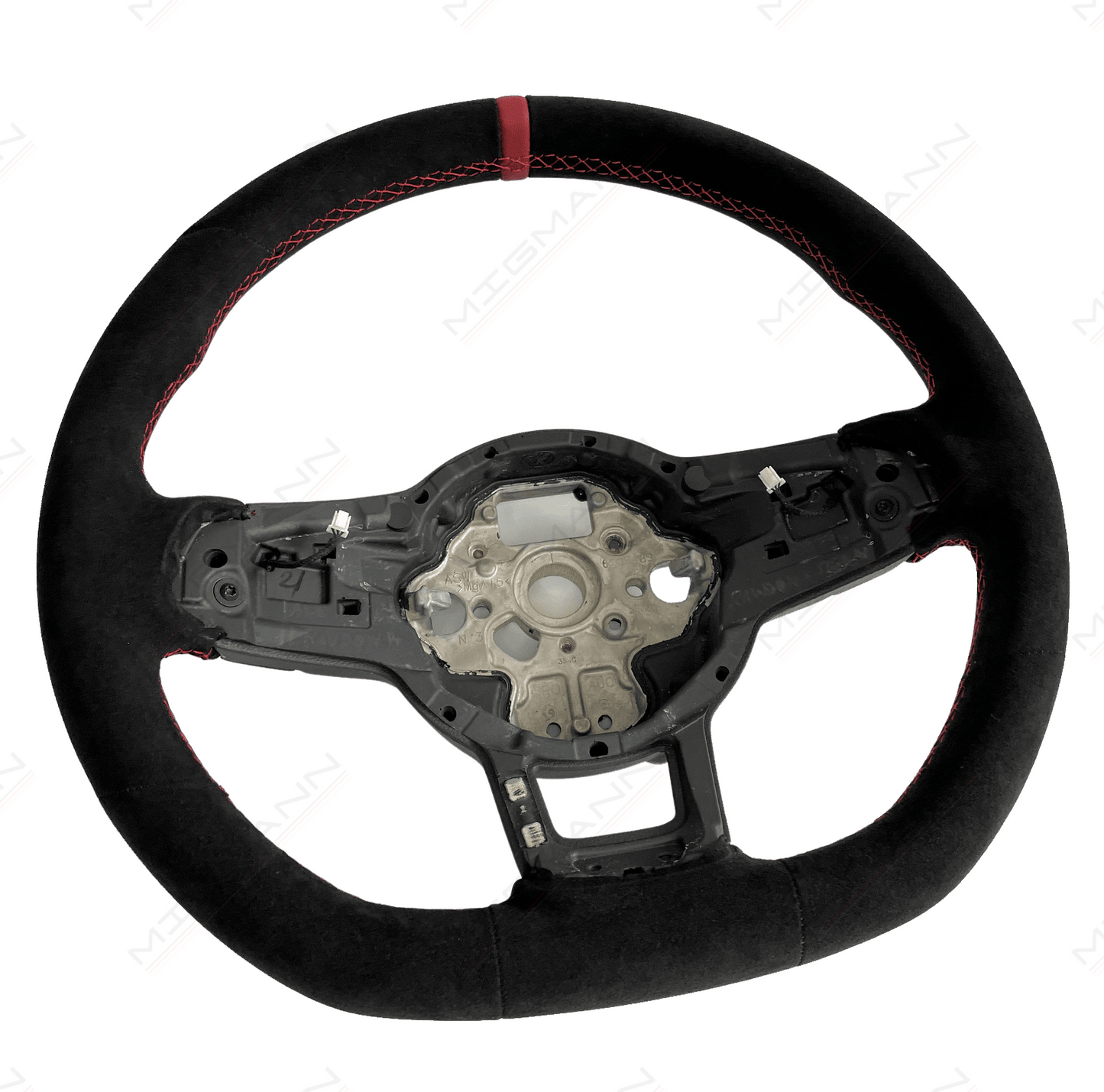 Volkswagen Black Alcantara Steering Wheel