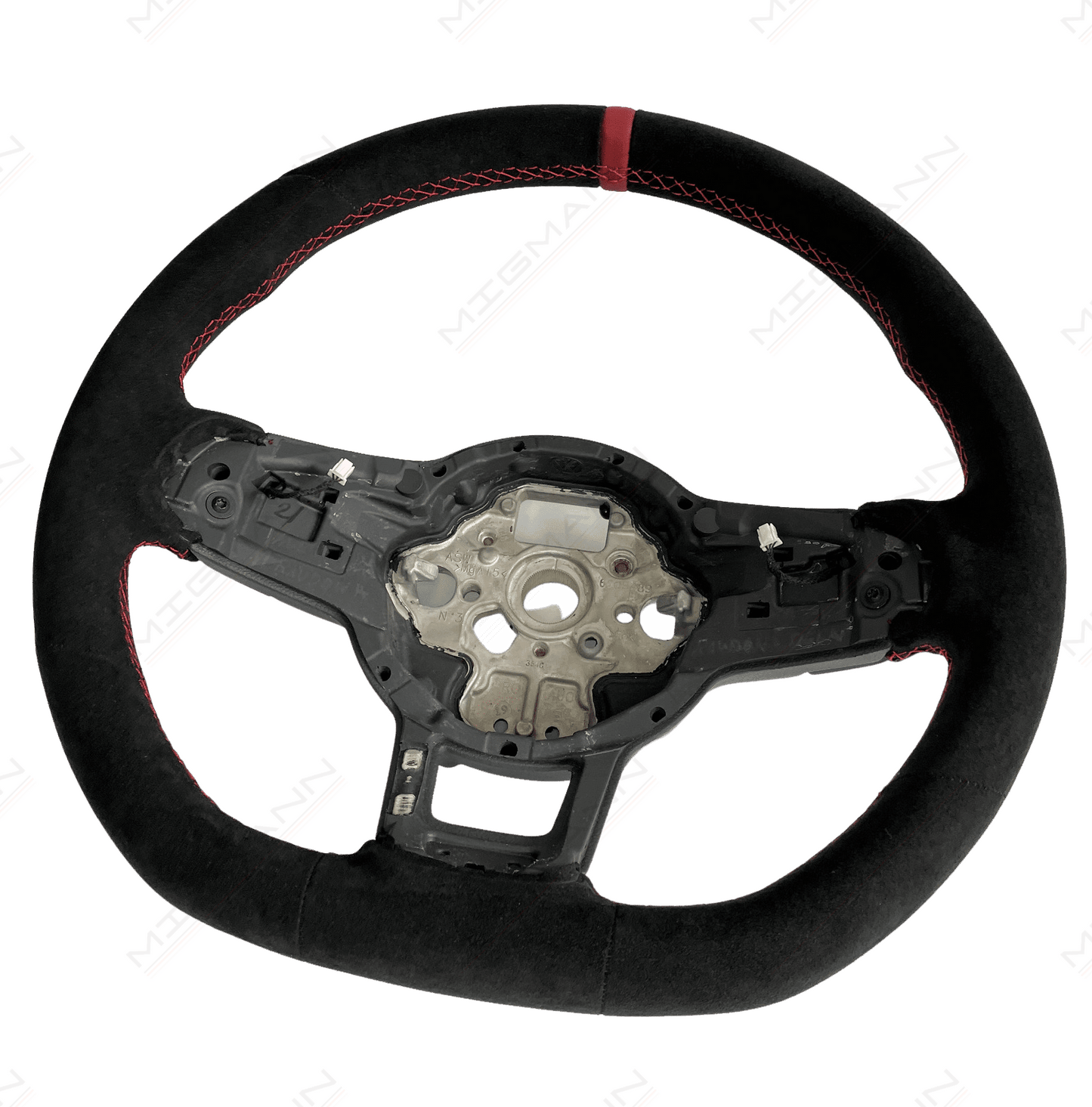 Volkswagen Black Alcantara Steering Wheel