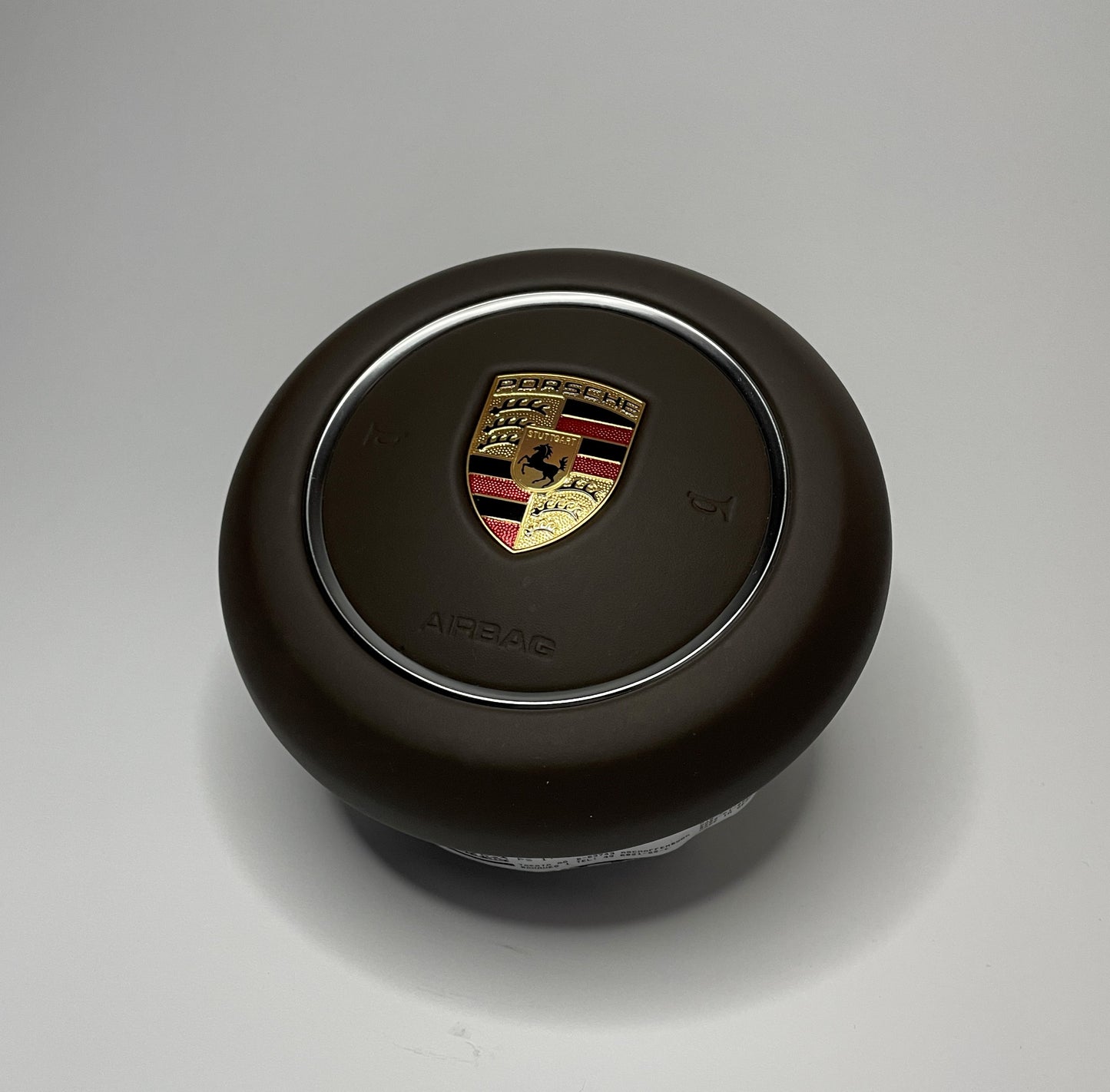 Porsche Saddle Brown Leather Airbag