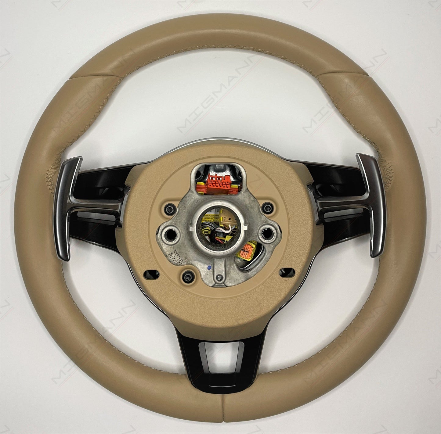 Porsche Steering wheel (Beige)