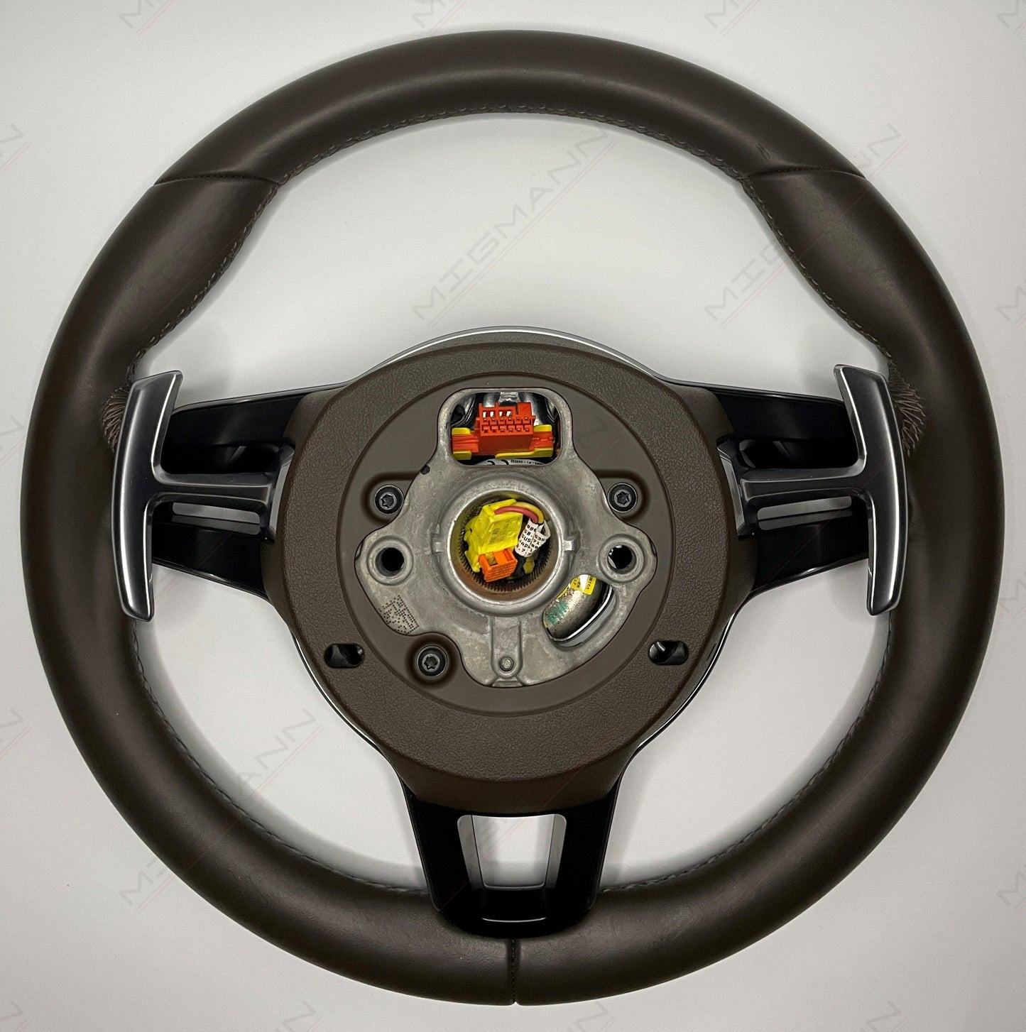 Porsche Steering Wheel (Saddle Brown)