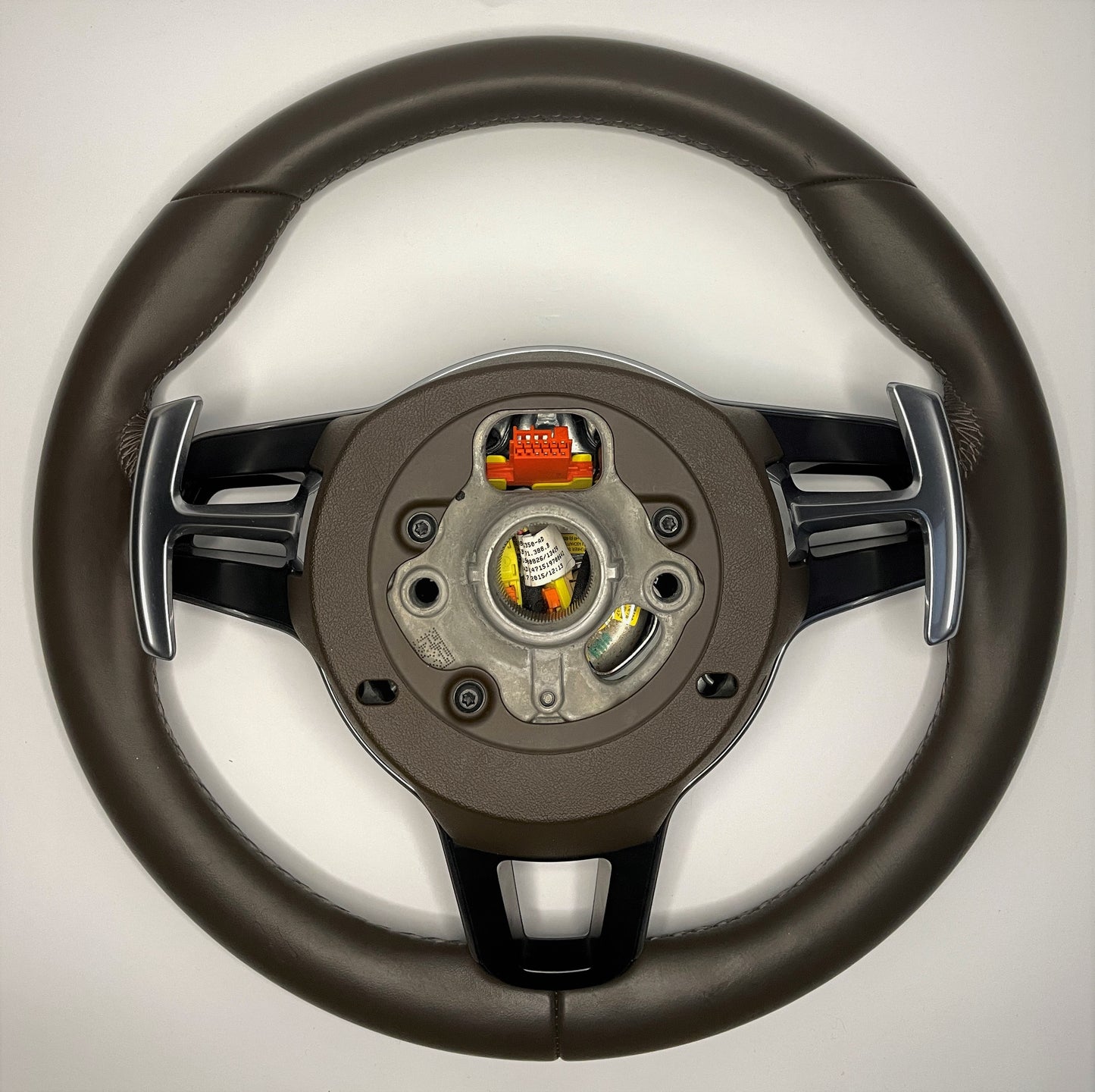 Porsche Steering Wheel (Saddle Brown)